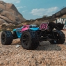 Радиоуправляемая модель монстра ARRMA KRATON V6 BLX 1:8 4WD 6S Brushless RTR (цвет синий с розовым)