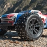 Радиоуправляемая модель монстра ARRMA KRATON V6 BLX 1:8 4WD 6S Brushless RTR (цвет синий с красным)