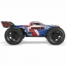 Радиоуправляемая модель монстра ARRMA KRATON V6 BLX 1:8 4WD 6S Brushless RTR (цвет синий с красным)