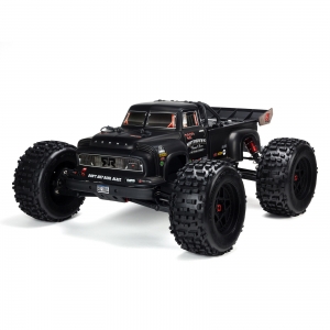 Радиоуправляемая модель монстра ARRMA NOTORIOUS V5 1:8 4WD 6S Brushless RTR (цвет черный)
