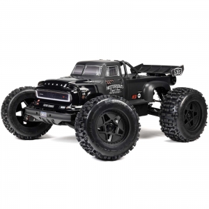 Радиоуправляемая модель монстра ARRMA NOTORIOUS V6 1:8 4WD 6S Brushless RTR (цвет черный)