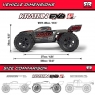 Радиоуправляемая модель монстра ARRMA KRATON EXB 1:8 4WD 6S Brushless RTR полный комплект (цвет черный)