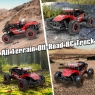 Радиоуправляемый внедорожник Volantex RC Desert King красный 2WD 2.4G 1/16 RTR EXAC7850101RB2
