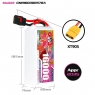 Аккумулятор GNB LiPo 16000MAH 6S1P 22.2V 70С/140C XT90S SoftCase