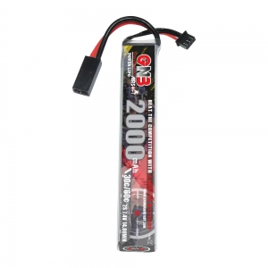 Аккумулятор GNB 2000MAH 2S1P 7.4V 30С/60C Mini Tamiya Soft Case (для страйкбола)