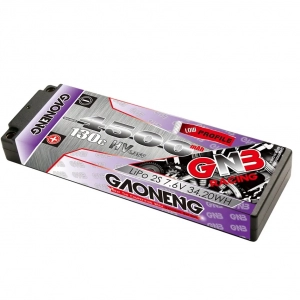 Аккумулятор GNB 4500MAH 2S HV 7.6V 130С LCG 5.0mm Bullet+XT60 HardCase