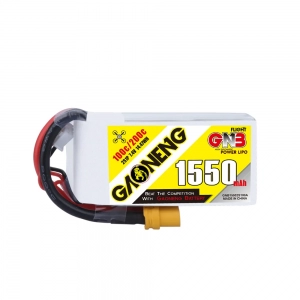 Аккумулятор GNB 1550mah 2S 7.4V XT60 100C SoftCase FPV drone LiPo Battery Pack GRAPHENE