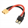 Переходник XT60 (мама) - TRX (папа) 150 мм 10AWG