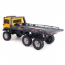 Радиоуправляемый краулер HobbyPlus CR18P Flat Bed 6X6 1/18 RTR (цвет желтый)