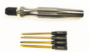 Набор шестигранных отверток 1.5/2.0/2.5/3.0мм