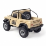 Радиоуправляемый краулер HobbyPlus CR24 Defender pickup 1/24 RTR (цвет песочный)