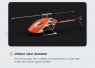 Радиоуправляемый вертолет OMPHOBBY M1 EVO RTF (цвет оранжево-желтый)
