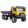 Радиоуправляемый краулер HobbyPlus CR18P Flat Bed 6X6 1/18 RTR (цвет желтый)