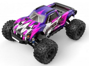 Радиоуправляемый монстр MJX Hyper Go H16H 4WD 2.4G LED GPS 1/16 RTR (цвет фиолетовый) 