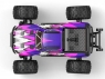 Радиоуправляемый монстр MJX Hyper Go H16H 4WD 2.4G LED GPS 1/16 RTR (цвет фиолетовый) 