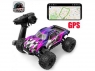 Радиоуправляемый монстр MJX Hyper Go H16H 4WD 2.4G LED GPS 1/16 RTR (цвет фиолетовый) 