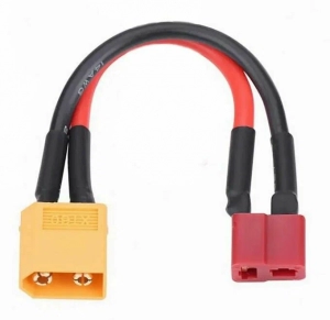 Переходник XT60 (папа) - TPLUG (мама) 150 мм 10AWG