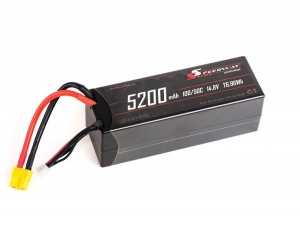 Аккумулятор Speedway Slide PRO Li-Po 5200mAh 4S 14.8V 50C/100C XT60 Hardcase