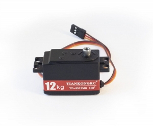 Сервомашинка цифровая низкопрофильная влагозащищённая с маркировкой Tiankong RC Professional Servo TD-9512MG