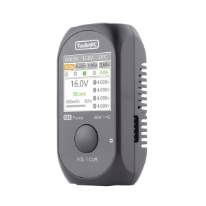 Универсальное зарядное устройство ToolkitRC M4 Pocket 80W 1-4S