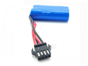 Аккумулятор Li-Ion 500mAh, 7.4V для автомоделей WPL