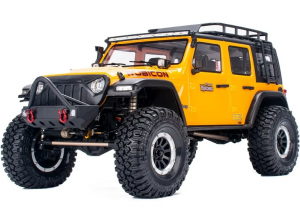 Радиоуправляемая модель для трофи Yikong 4102 1/10 crawler Rubikon RTR (цвет желтый)