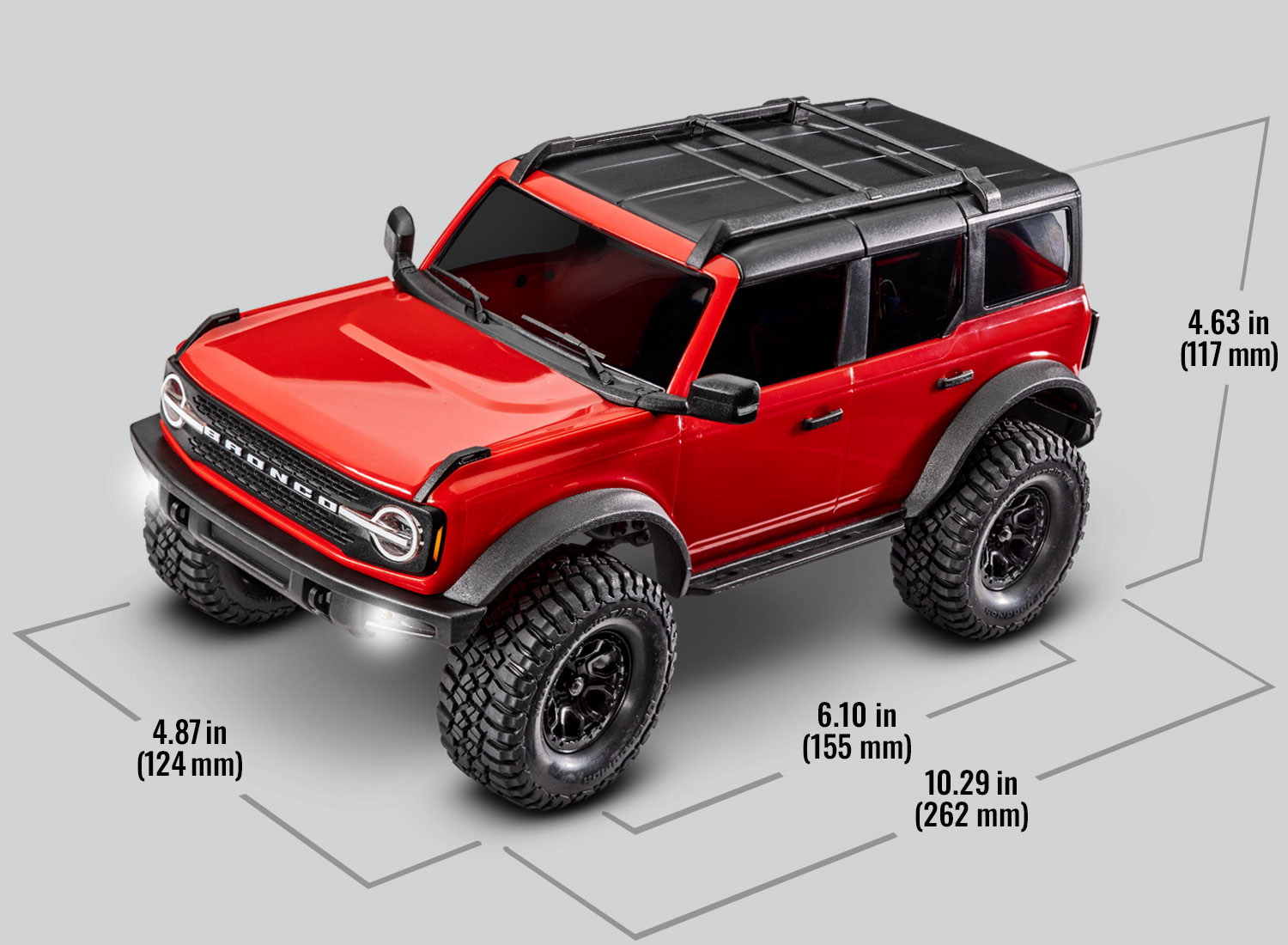TRX-4M ™ Ford Bronco TRX4M 1/18  TRA97074-1-OR