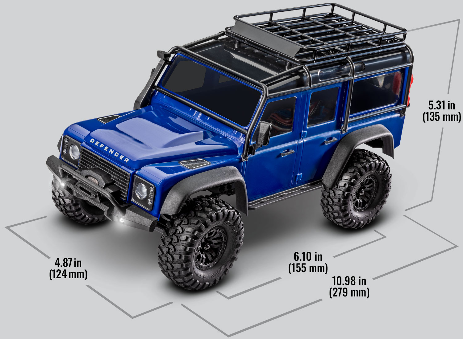 TRX-4M ™ 1/18 Defender TRA97054-1
