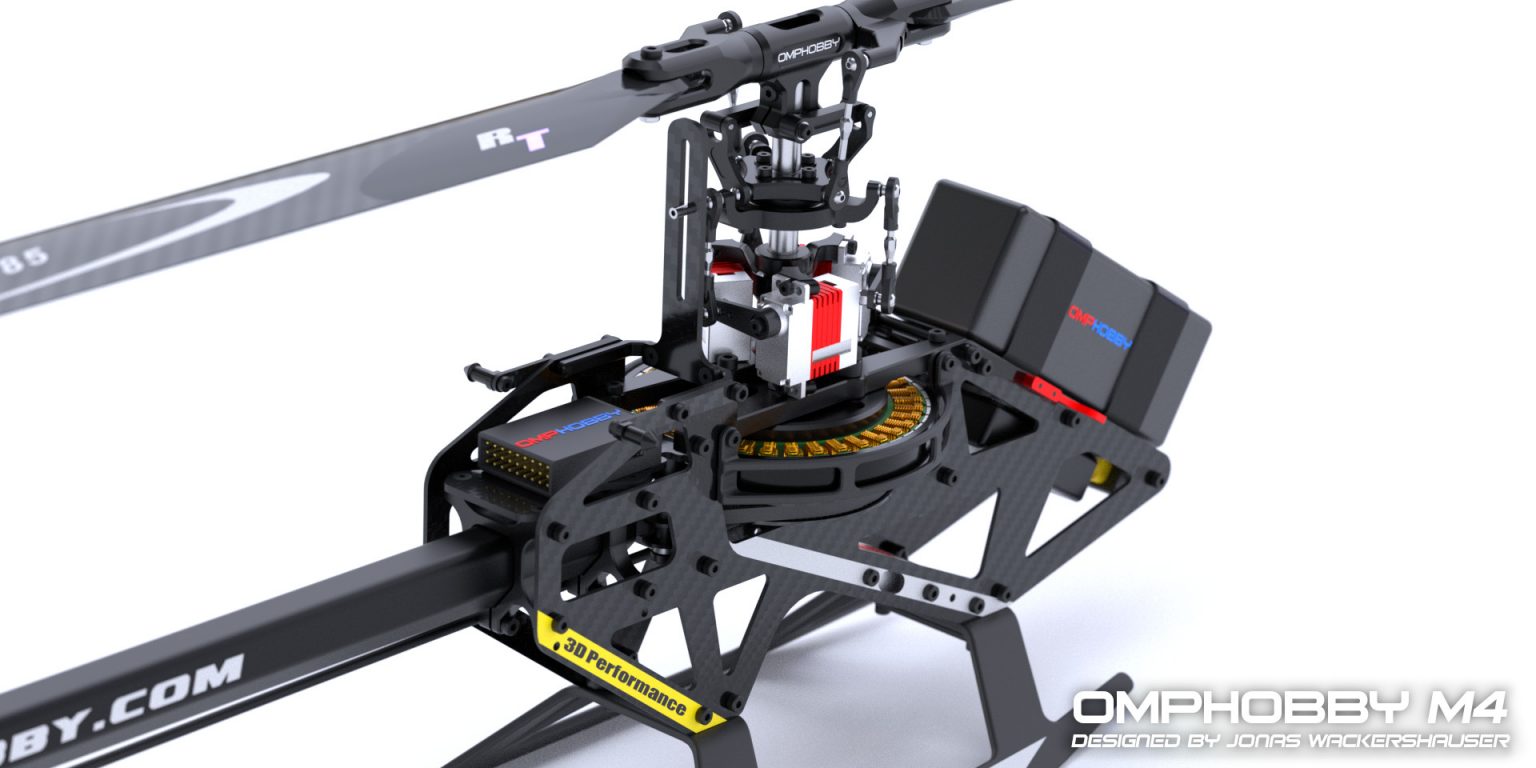 OMPHobby M4 Gyro mount