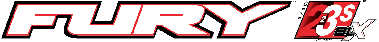 ARRMA FURY 223S DSC Brushless 1:10 2WD 3S RTR